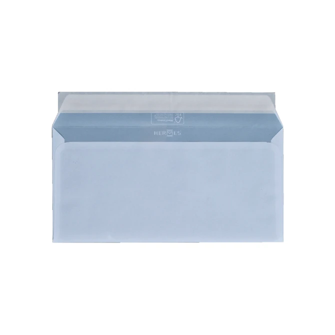 Envelop Hermes bank EA5/6 110x220mm zelfklevend wit doos à 500 stuks