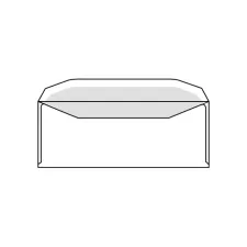 Envelop IEZZY C5/6 114x229mm venster rechts gegomd wit 500 stuks