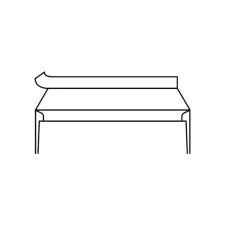 Envelop IEZZY C5/6 114x229mm venster rechts strip wit 500 stuks