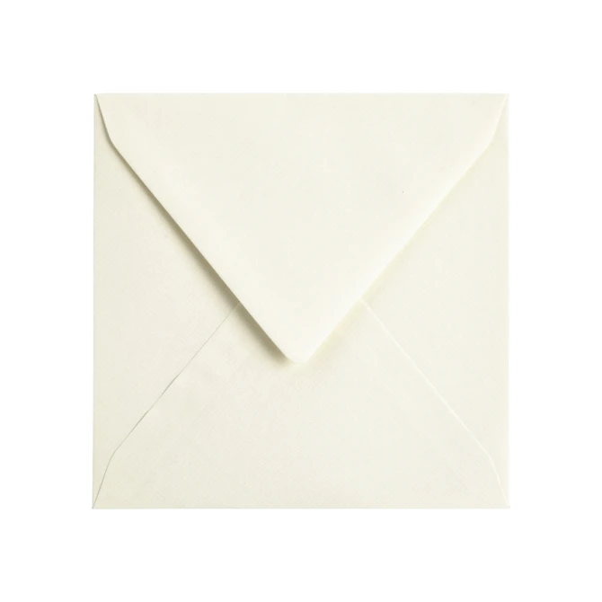 Envelop Papicolor 140x140mm anjerwit pak à 6 stuks