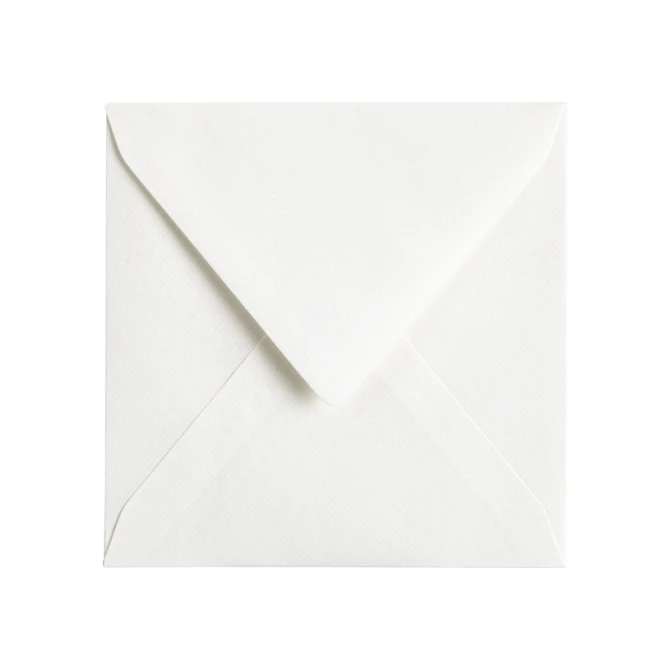 Envelop Papicolor 140x140mm hagelwit pak à 6 stuks