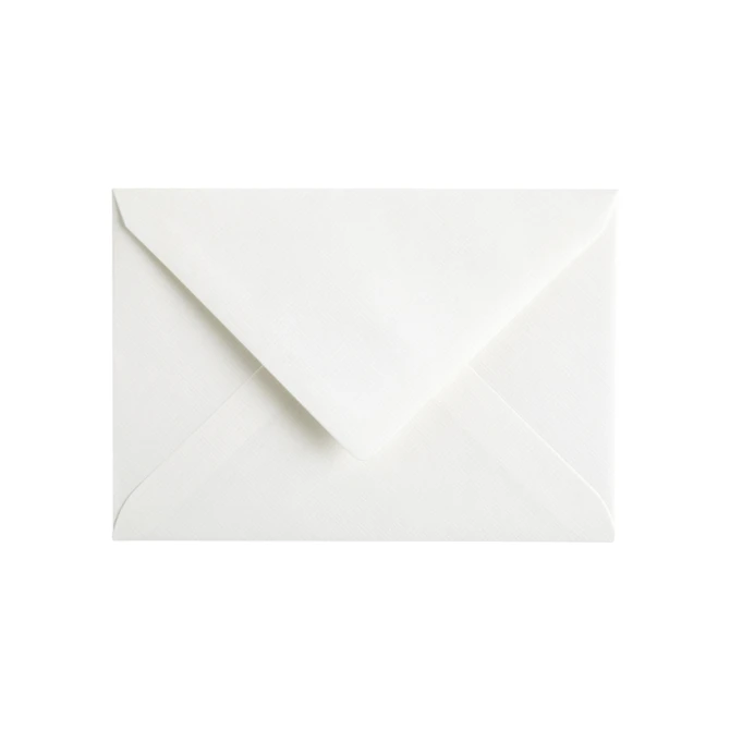 Envelop Papicolor C6 114x162mm hagelwit pak à 6 stuks