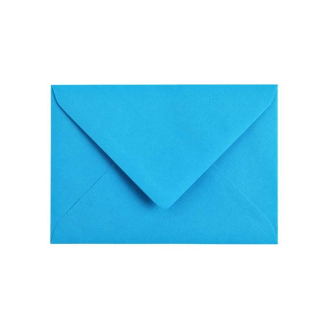 Envelop Papicolor C6 114x162mm hemelsblauw pak à 6 stuks