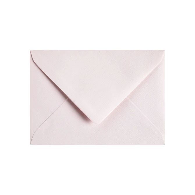 Envelop Papicolor C6 114x162mm lichtroze pak à 6 stuks