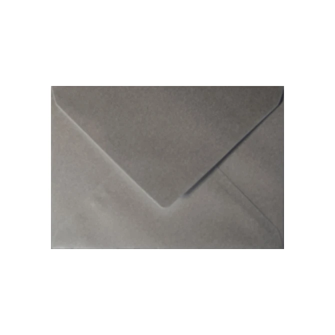 Envelop Papicolor EA5 156x220mm metallic pearl-platinum pak à 6 stuks