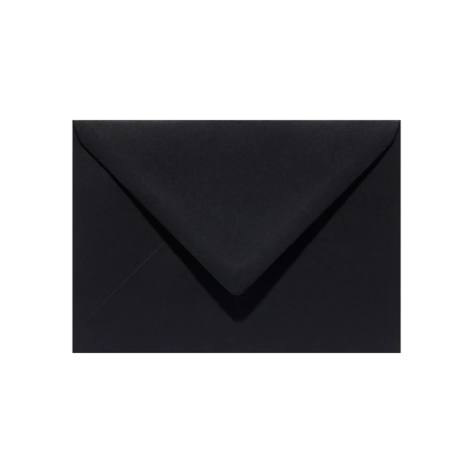 Envelop Papicolor EA5 156x220mm ravenzwart pak à 6 stuks