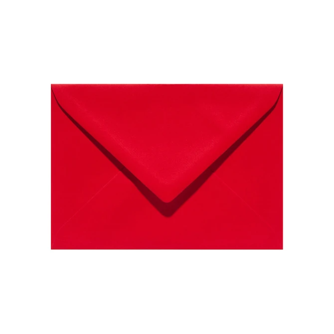Envelop Papicolor EA5 156x220mm rood pak à 6 stuks