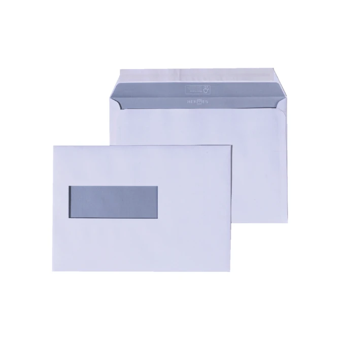 Envelop Quantore 162x229mm venster 4x11cm links zelfklevend 500 stuks