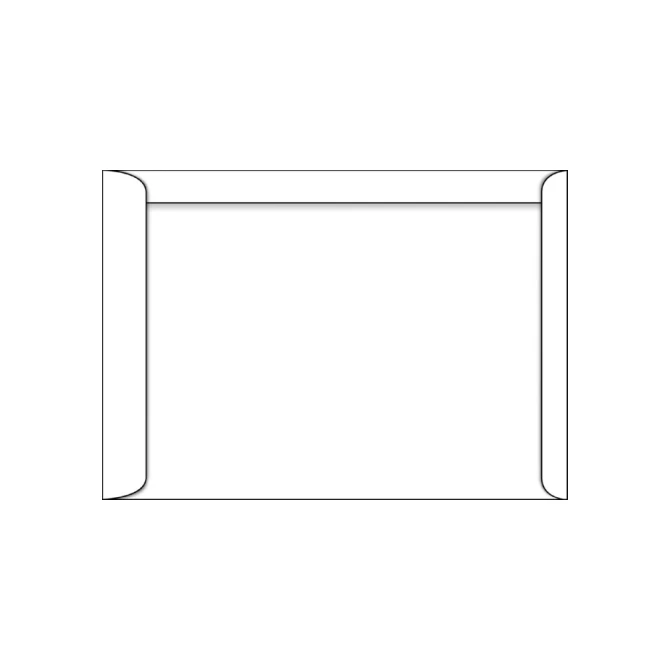 Envelop Quantore akte C4 229x324mm zelfklevend wit 250 stuks