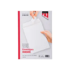 Envelop Quantore akte C5 162x229mm zelfklevend wit 10 stuks Envelop Quantore akte C5 162x229mm zelfklevend wit 10 stuks