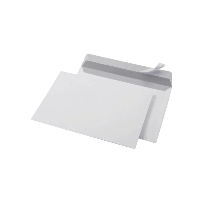 Envelop Quantore bank C6 114x162mm zelfklevend wit 25 stuks