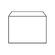 Envelop Quantore bank C6 114x162mm zelfklevend wit 50 stuks