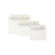 Envelop Quantore bank C6 114x162mm zelfklevend wit 500 stuks