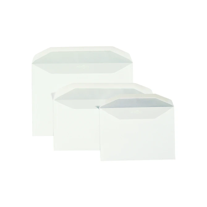 Envelop Quantore bank EA5/6 110x220mm zelfklevend wit 25 stuks