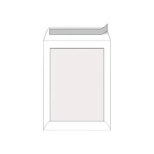 Envelop Quantore bordrug P185 185x280mm zelfklevend wit 100 stuks