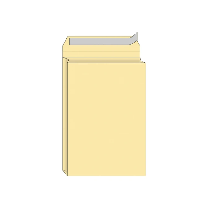 Envelop Quantore monsterzak 262x371x38mm zelfkl. creme 10 stuks
