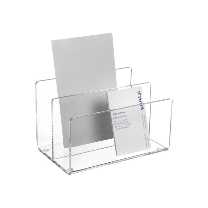 Envelopstandaard MAUL 2vaks 150x100x100mm acryl