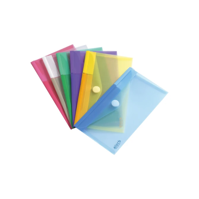 Enveloptas Djois Color Collection horizontaal 250x135mm assorti