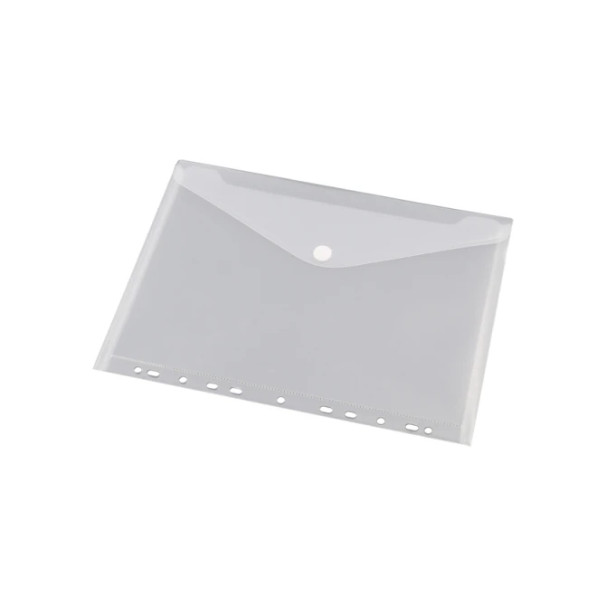 Enveloptas Europel A4 240x310mm 11-gaats PP transparant wit