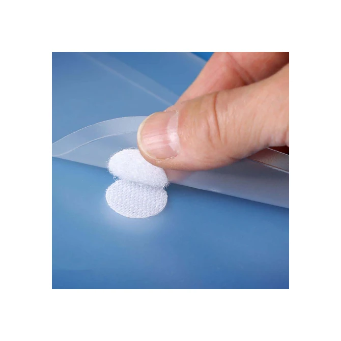 Enveloptas Europel A4 240x310mm 11-gaats PP transparant wit