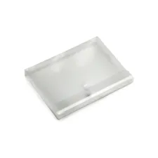Enveloptas Europel A4 330x250x30mm dwars PP transparant wit Enveloptas Europel A4 330x250x30mm dwars PP transparant wit