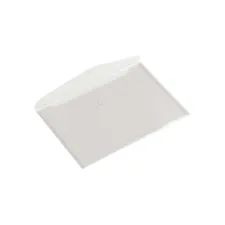 Enveloptas Europel A4 335x240mm dwars PP transparant wit