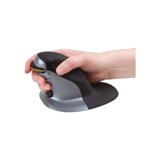 Ergonomische muis Fellowes Penguin draadloos medium