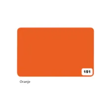 Etalagekarton Folia 1-zijdig 48x68cm 380gr nr151 oranje