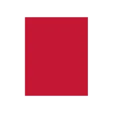Etalagekarton Folia 1-zijdig 48x68cm 380gr nr211 rood
