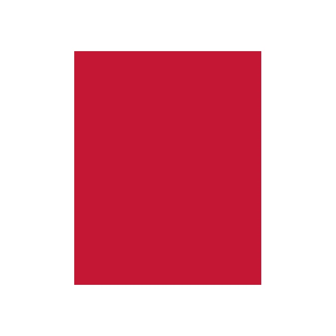 Etalagekarton Folia 1-zijdig 48x68cm 380gr nr211 rood