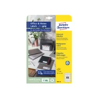 Etiket Avery 3666-10 38x21.2mm wit 650 stuks