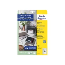 Etiket Avery 3666-10 38x21.2mm wit 650 stuks Etiket Avery 3666-10 38x21.2mm wit 650 stuks