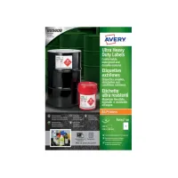 Etiket Avery B3655-50 148x210mm polyethyleen wit 100 etiketten