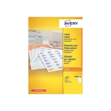 Etiket Avery DP001 210x297 wit 100 etiketten Etiket Avery DP001 210x297 wit 100 etiketten