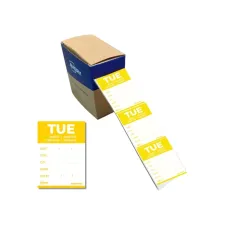 Etiket Avery HACCP dinsdag-geel 40x56mm 500st Etiket Avery HACCP dinsdag-geel 40x56mm 500st