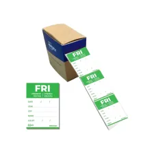 Etiket Avery HACCP vrijdag-groen 40x56mm 500st Etiket Avery HACCP vrijdag-groen 40x56mm 500st