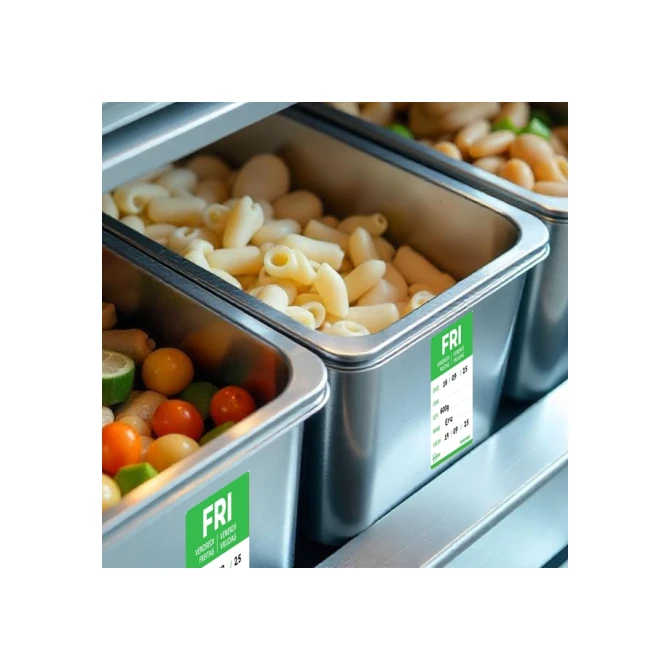 Etiket Avery HACCP vrijdag-groen 40x56mm 500st