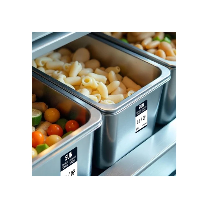 Etiket Avery HACCP zondag-zwart 25x25mm 1000st