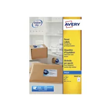 Etiket Avery J8165-10 99.1x67.7mm wit 80 etiketten Etiket Avery J8165-10 99.1x67.7mm wit 80 etiketten