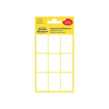Etiket Avery Zweckform 3045 38x24mm wit 63 etiketten Etiket Avery Zweckform 3045 38x24mm wit 63 etiketten