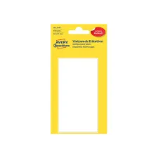 Etiket Avery Zweckform 3047 98x51mm wit 6 etiketten Etiket Avery Zweckform 3047 98x51mm wit 6 etiketten