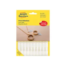 Etiket Avery Zweckform 3335 49x10mm wit 924stuks Etiket Avery Zweckform 3335 49x10mm wit 924stuks