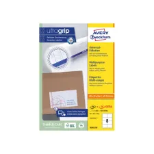 Etiket Avery Zweckform 3660-200 97x67.7mm wit 1600stuks