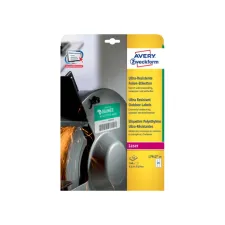 Etiket Avery Zweckform L7912-10 63.5x33.9mm polyethyleen wit 240stuks