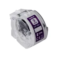 Etiket Brother CZ-1001 multifunctioneel 9mm 1 rol á 5m wit