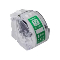 Etiket Brother CZ-1002 multifunctioneel 12mm 1 rol á 5m wit