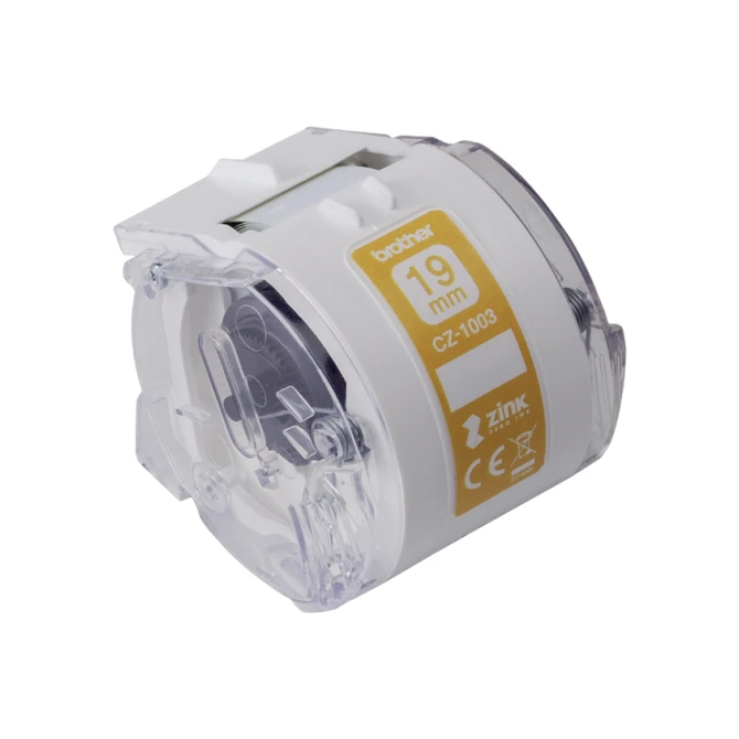 Etiket Brother CZ-1003 multifunctioneel 19mm 1 rol á 5m wit