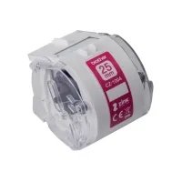 Etiket Brother CZ-1004 multifunctioneel 25mm 1 rol á 5m wit