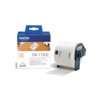 Etiket Brother DK-11202 verzendlabel 62x100mm 1 rol á 300 stuks wit