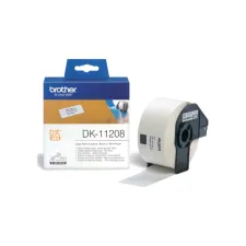 Etiket Brother DK-11208 adressering groot 38x90mm 1 rol á 400 stuks wit